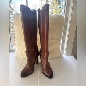 Vince Camuto “Cassia” Leather Heeled boots.